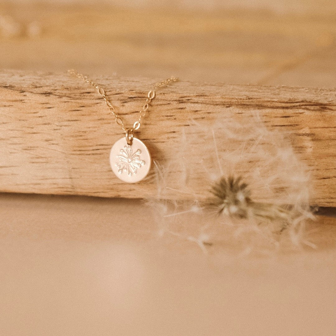 Dandelion Necklace